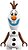 Фото LEGO Disney Princess Olaf - Mini Doll Body, Medium Blue Mouth (dp138)