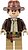 Фото LEGO Indiana Jones Indiana Jones - Reddish Brown Dual Molded Hat with Hair (iaj049)