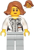 Фото LEGO City Scientist, Botanist - Female, Glasses and Medium Nougat Hair (cty1035)