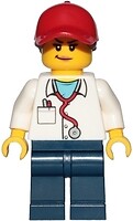 Фото LEGO City Personal Trainer - Female, Red Ball Cap, Ponytail (cty1418)