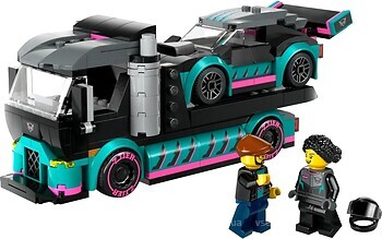Фото LEGO City Гоночный автомобиль и автовоз (60406)