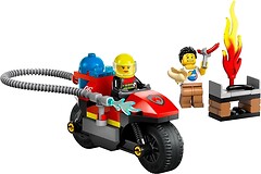 Фото LEGO City Пожарный спасательный мотоцикл (60410)