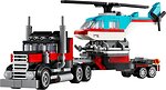 Фото LEGO Creator Бортовой грузовик с вертолетом (31146)