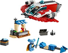 Фото LEGO Star Wars Багровый огненный ястреб (75384)