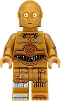 Фото LEGO Star Wars C-3PO - Printed Legs, Toes and Arms (sw1201)