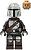 Фото LEGO Star Wars The Mandalorian / Din Djarin / 'Mando' - Silver Beskar Armor, Jet Pack, Helmet with Top Lines (sw1258)