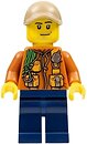 Фото LEGO City Jungle Explorer - Male, Dark Orange Jacket with Pouches, Stubble Beard (cty0820)