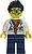 Фото LEGO City Jungle Scientist - Male, Black Ruffled Hair (cty0788)