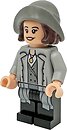 Фото LEGO Harry Potter Tina Goldstein - Light Bluish Gray Trench Coat, Hair with Hat (dim029)
