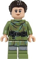 Фото LEGO Star Wars Princess Leia - Olive Green Endor Outfit, Hair (sw1296)