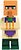 Фото LEGO Minecraft Villager (Cleric) - Desert Biome Outfit (min076)