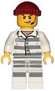 Фото LEGO City Jail Prisoner 86753 - Headset, Dark Red Knit Cap (cty0988)