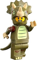 Фото LEGO Minifigures Поклонник в костюме трицератопса (71045-8)