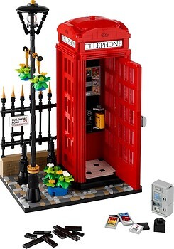 Фото LEGO Ideas Красная лондонская телефонная будка (21347)