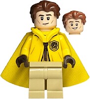 Фото LEGO Harry Potter Cedric Diggory - Yellow Hufflepuff Quidditch Uniform (hp429)