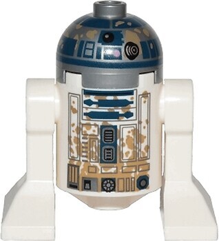 Фото LEGO Star Wars R2-D2 - Dirt Stains on Front and Back (sw1200)