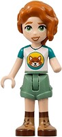 Фото LEGO Friends Autumn - Dark Turquoise and White Top with Fox (frnd584)
