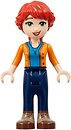 Фото LEGO Friends Mia (Adult) - Dark Azure Shirt, Orange Sweater (frnd585)