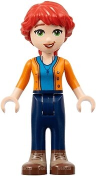 Фото LEGO Friends Mia (Adult) - Dark Azure Shirt, Orange Sweater (frnd585)