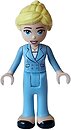 Фото LEGO Friends Stephanie (Adult) - Bright Light Blue Suit with Pockets (frnd632)