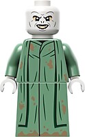 Фото LEGO Harry Potter Lord Voldemort - Sand Green Robe, Printed Skirt (hp422)