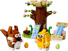 Фото LEGO Весенняя площадка для животных (40709)