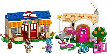 Фото LEGO Animal Crossing Киоск «Ущелье Нука» и дом Рози (77050)