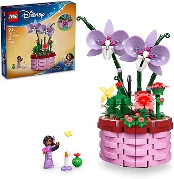 Фото LEGO Disney Цветочный горшок Изабеллы (43237)