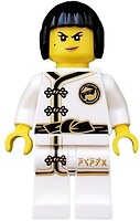 Фото LEGO Ninjago Nya - White Wu-Cru Training Gi, Black Bob Cut Hair (njo430)