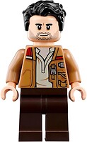 Фото LEGO Star Wars Poe Dameron - Medium Nougat Jacket, Hair (sw0737)