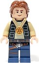 Фото LEGO Star Wars Han Solo - Celebration, Wavy Hair (sw1284)