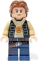 Фото LEGO Star Wars Han Solo - Celebration, Wavy Hair (sw1284)