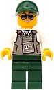 Фото LEGO City Security Officer - Dark Green Legs (trn243)