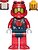 Фото LEGO City Scuba Diver - Male, Red Helmet, White Air Tanks, Red Flippers (cty1173)