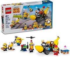 Фото LEGO Minions Миньоны и машина-банан (75580)