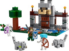 Фото LEGO Minecraft Волк из Цитадели (21261)