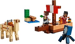 Фото LEGO Minecraft Путешествие на пиратском корабле (21259)