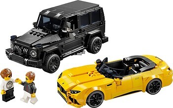 Фото LEGO Speed Champions Mercedes-AMG G 63 и Mercedes-AMG SL 63 (76924)