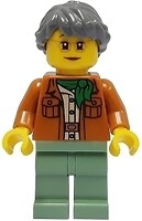 Фото LEGO Ninjago Misako - Dark Orange Jacket (njo665)