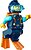 Фото LEGO City Arctic Explorer Diver - Female, Orange Air Tanks and Flippers (cty1640)