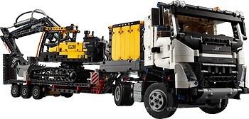 Фото LEGO Technic Грузовик Volvo FMX и Электрический экскаватор EC230 (42175)