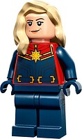 Фото LEGO Super Heroes Captain Marvel (Carol Danvers) - Tan Hair over Shoulder (sh911)