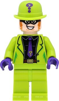 Фото LEGO Super Heroes The Riddler - Black Shirt and Dark Purple Tie (sh593)