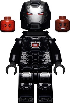 Фото LEGO Super Heroes War Machine - Black and Silver Armor with Neck Bracket (sh646)