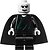 Фото LEGO Harry Potter Lord Voldemort - White Head, Black Cape, Dark Green Robe Lines (hp098)