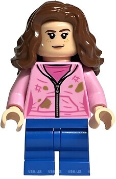 Фото LEGO Harry Potter Hermione Granger - Bright Pink Jacket with Stains (hp327)