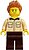 Фото LEGO Ideas Dad - Stubble, Dark Green Collar, Medium Nougat Hair (idea052)