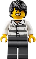 Фото LEGO City Jail Prisoner 86753 - Male, Black Tousled Hair (cty0833)