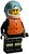 Фото LEGO City Firefighter - Male, White Helmet, Trans-Light Blue Visor, Orange Life Jacket (cty1549)