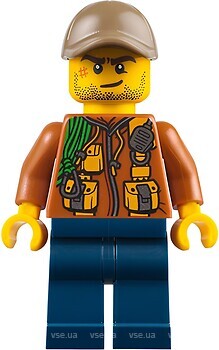 Фото LEGO City Jungle Explorer - Male, Crooked Smile and Scar (cty0795)